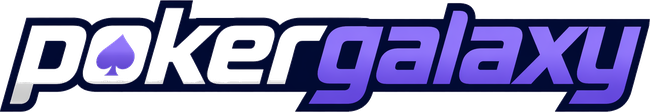 Logo pokergalaxy platform hiburan online Indonesia